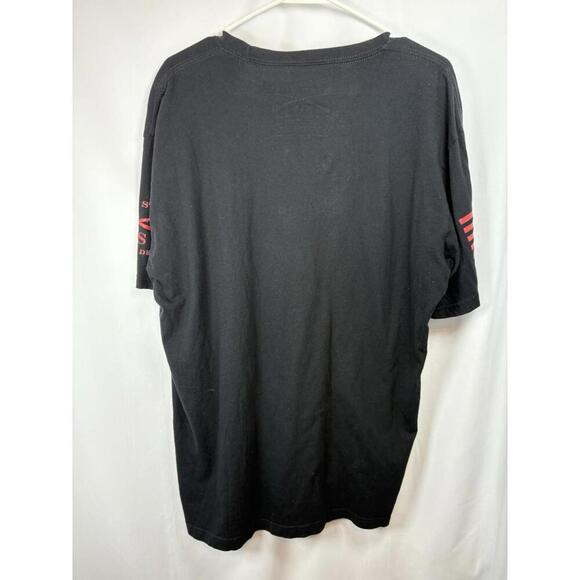 Grunt Style Tee Shirt - This Is My Quarantine Shirt - Size XL - Black And Red - Picture 5 of 7